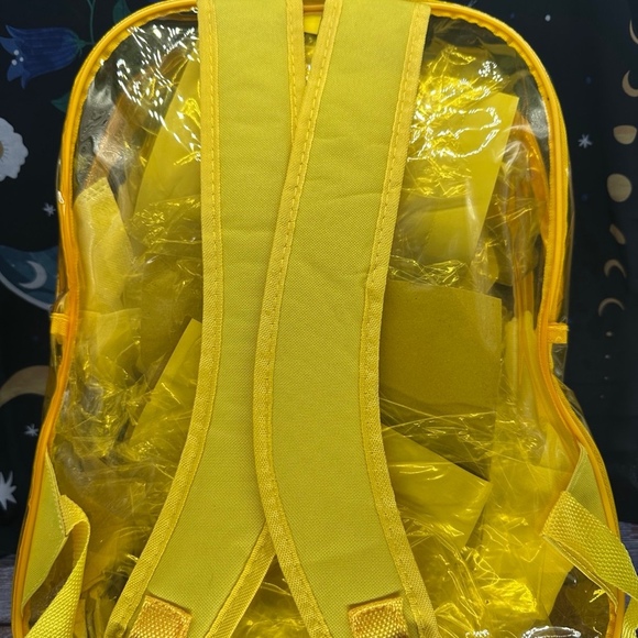 KENDALL + KYLIE | Translucent Yellow Full Size Backpack NWT - Picture 6 of 7